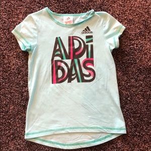 Adidas Sz 6 girls logo shirt